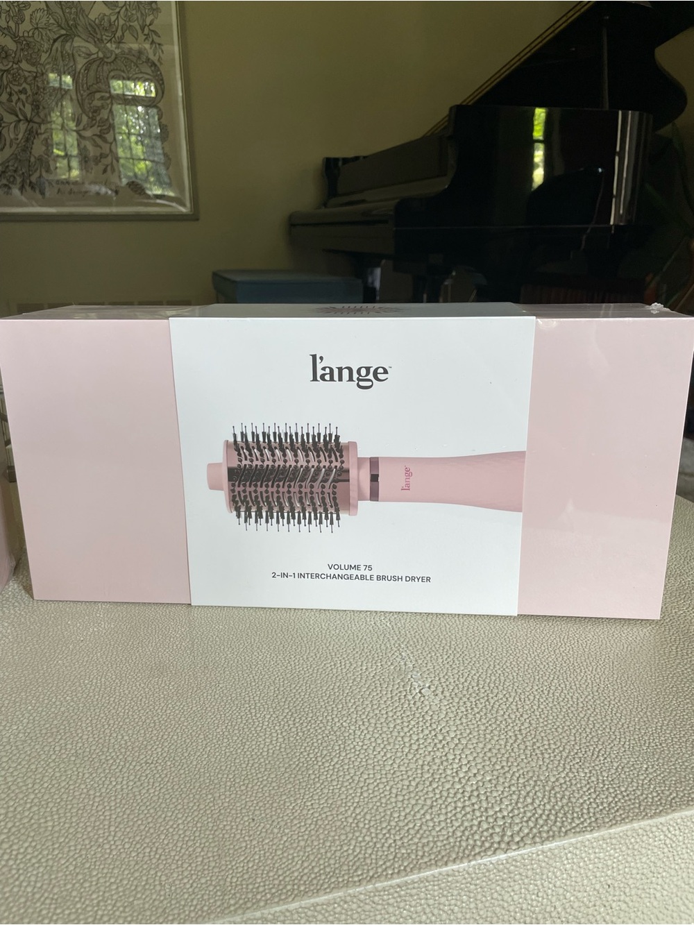 NWT- L'ange Volume 75 2-in-1 Interchangeable Brush Dryer -sealed in box